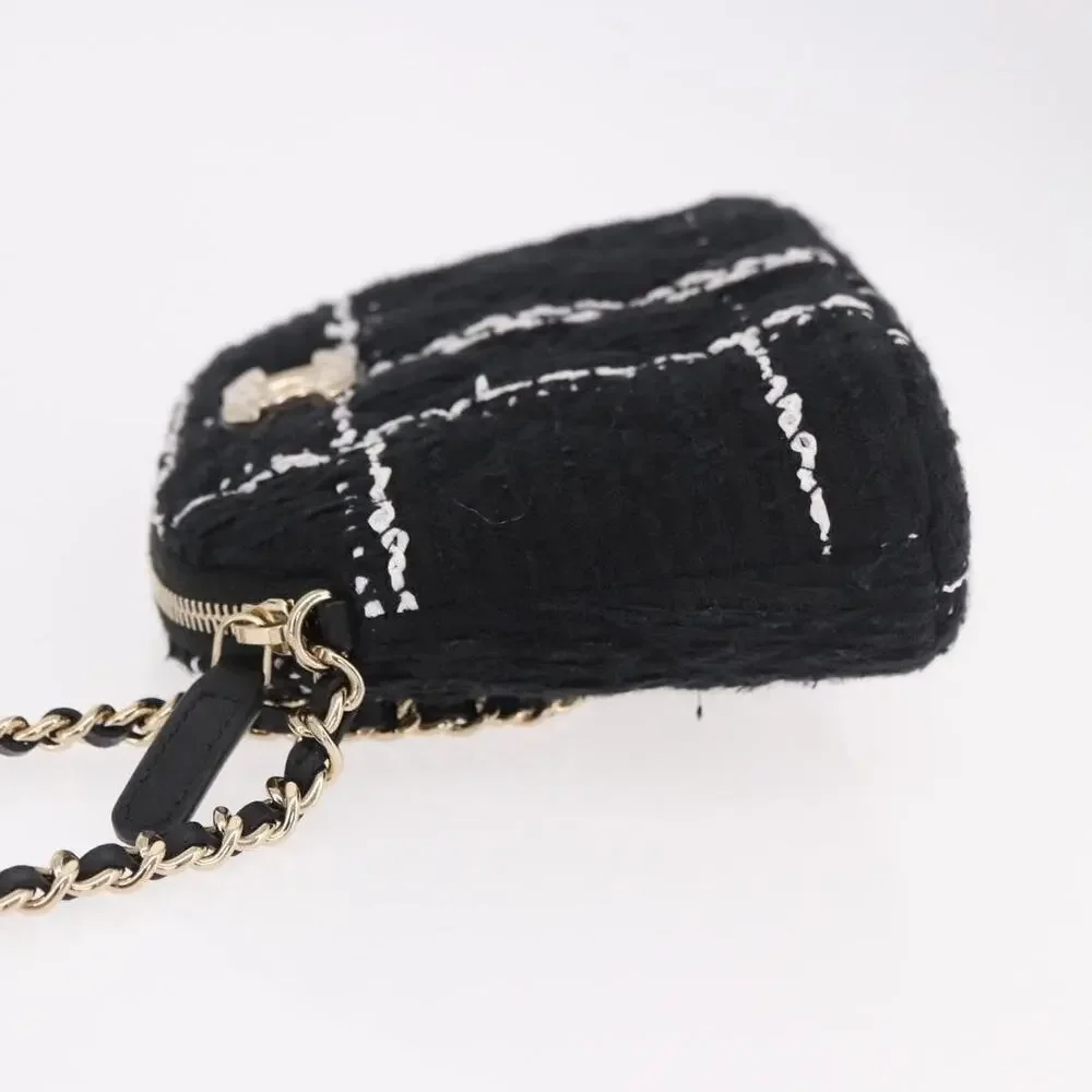 Chanel Matelasse Chain Shoulder Bag Black